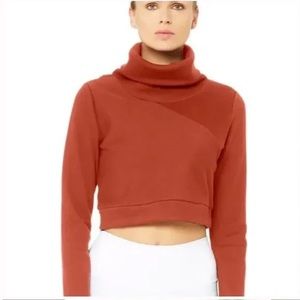 Alo Soleil Cropped Turtleneck Alo Yoga XS